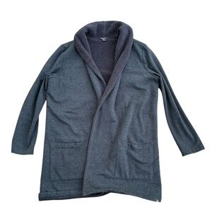 Eddie Bauer women’s size large Charcoal Textured Cardigan